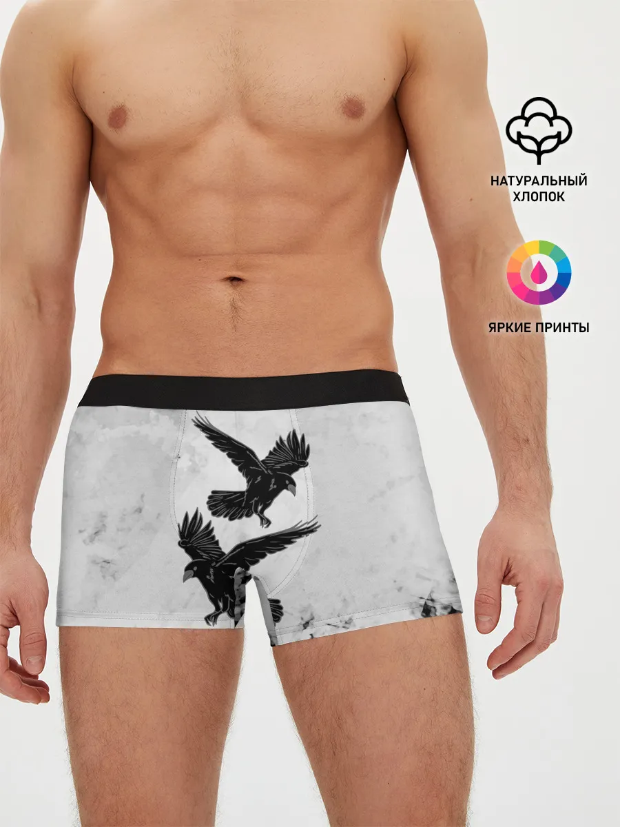Мужские трусы боксеры / Gothic crows