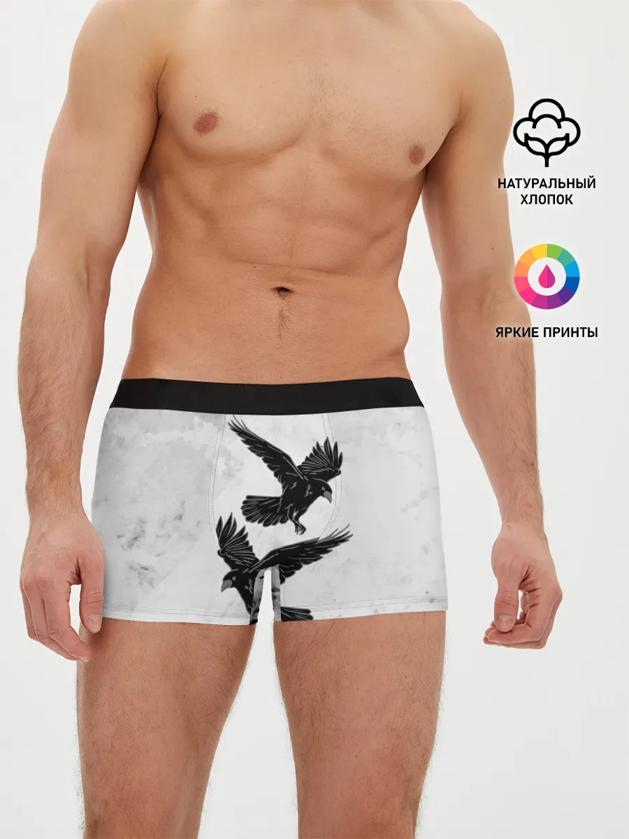 Мужские трусы боксеры / Gothic crows