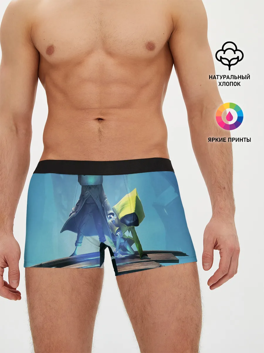 Мужские трусы боксеры / Little Nightmares || арт шестой и моно