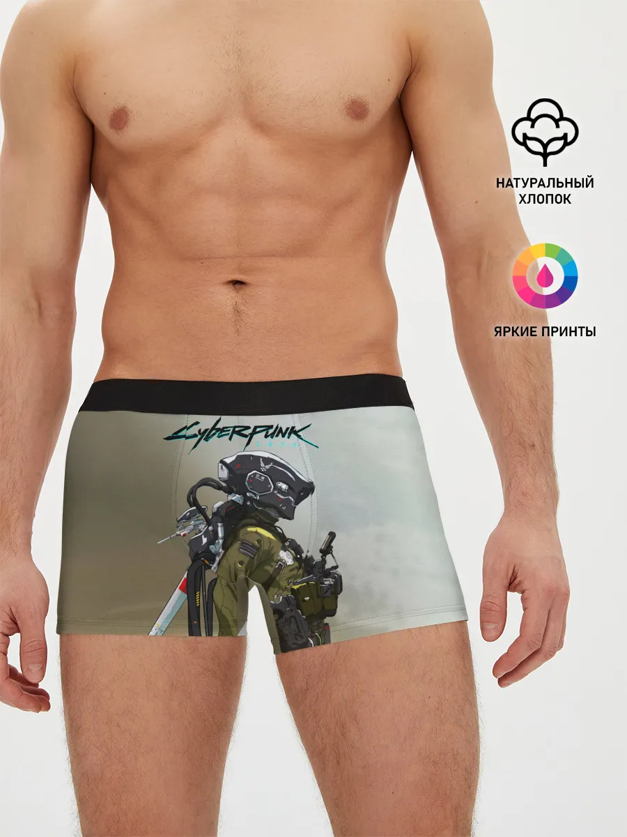 Мужские трусы боксеры / Cyberpunk 2077|Киберпанк 2077