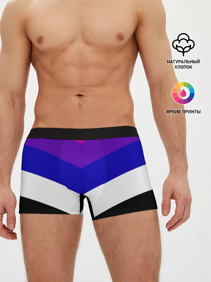 Мужские трусы боксеры / Полосы
