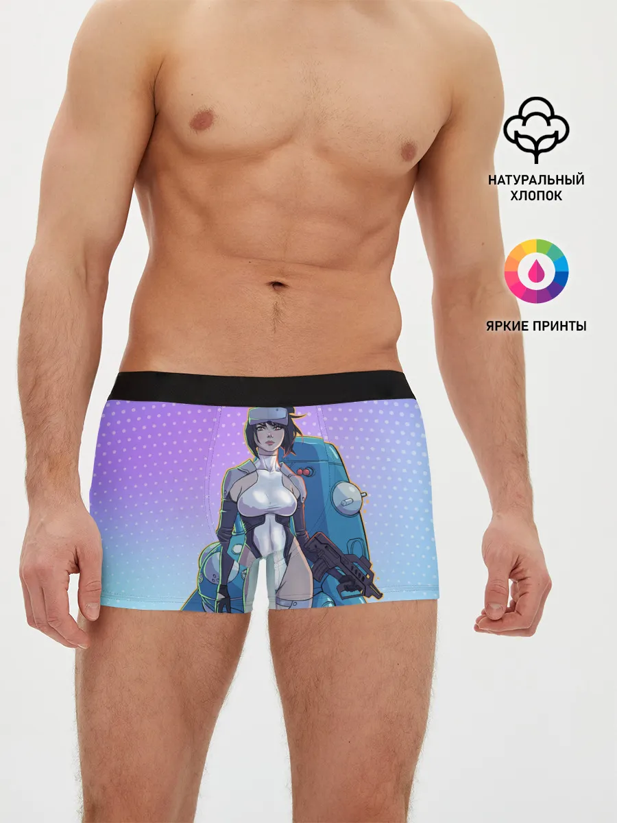 Мужские трусы боксеры / МОТОКО КУСАНАГИ