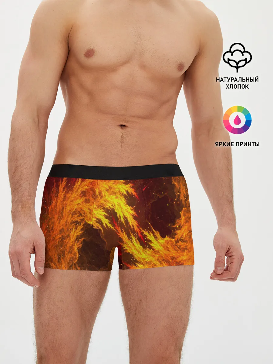 Мужские трусы боксеры / Битва огней