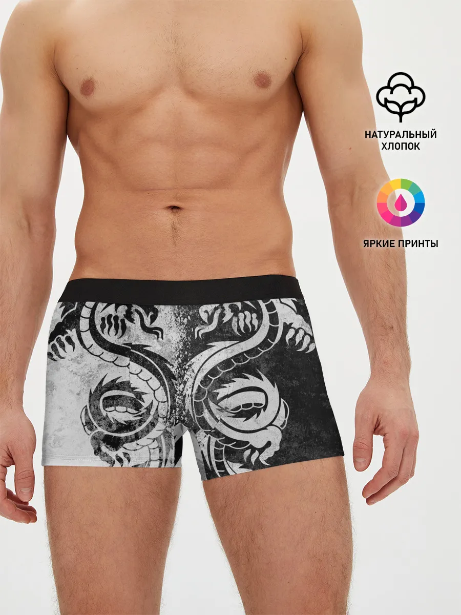 Мужские трусы боксеры / ДРАКОНЫ | DRAGONS