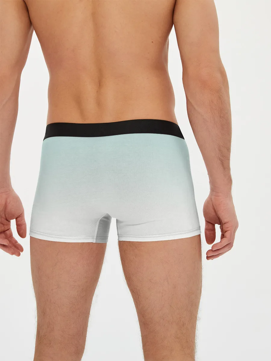 Мужские трусы боксеры / Девочка и любимый кот арт