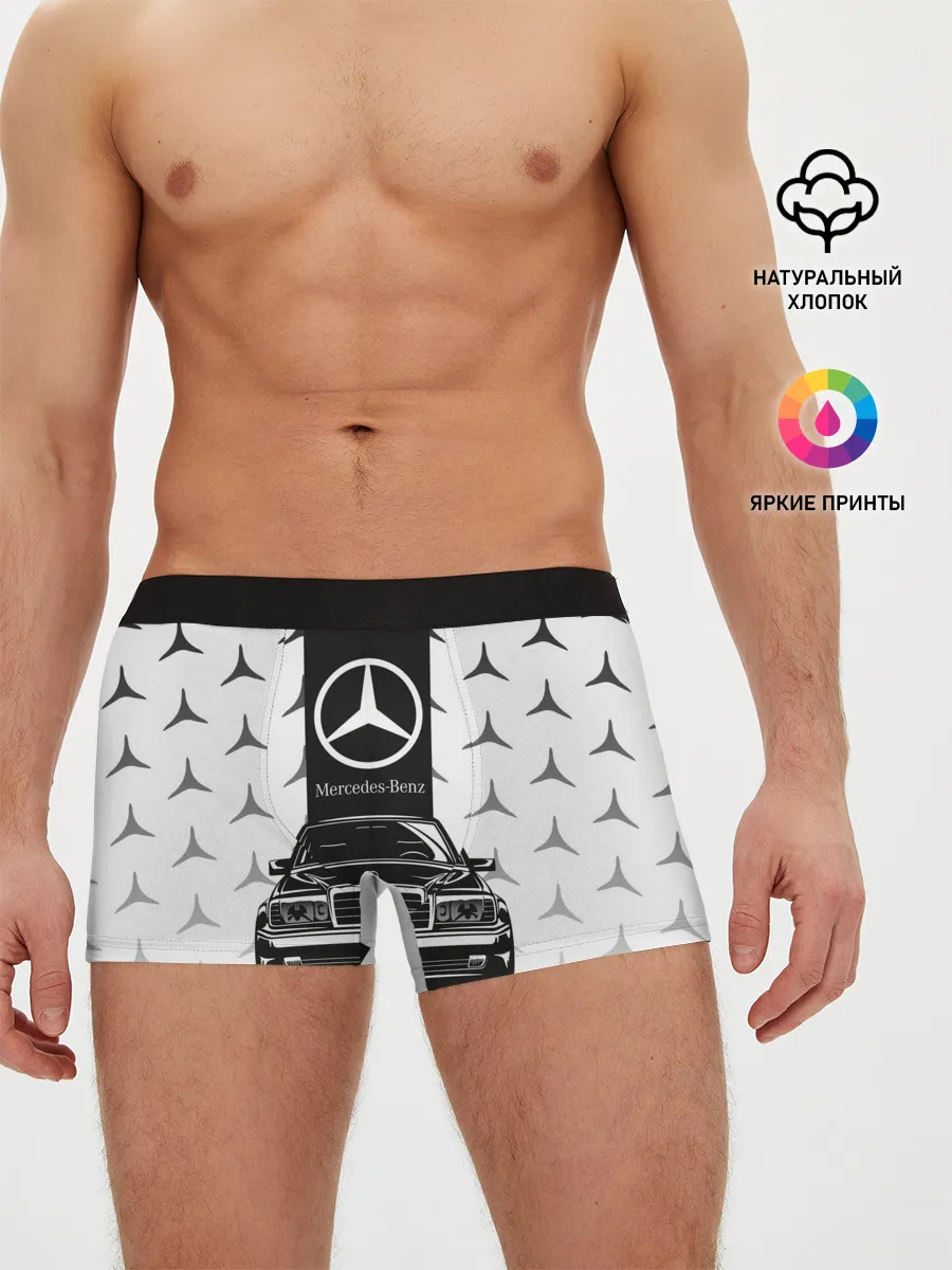 Мужские трусы боксеры / MERCEDES BENZ