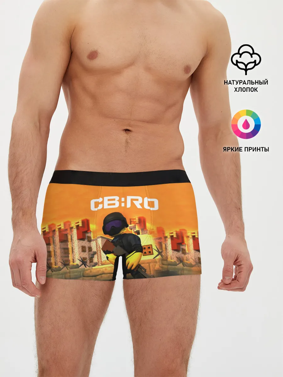 Мужские трусы боксеры / COUNTER BLOX