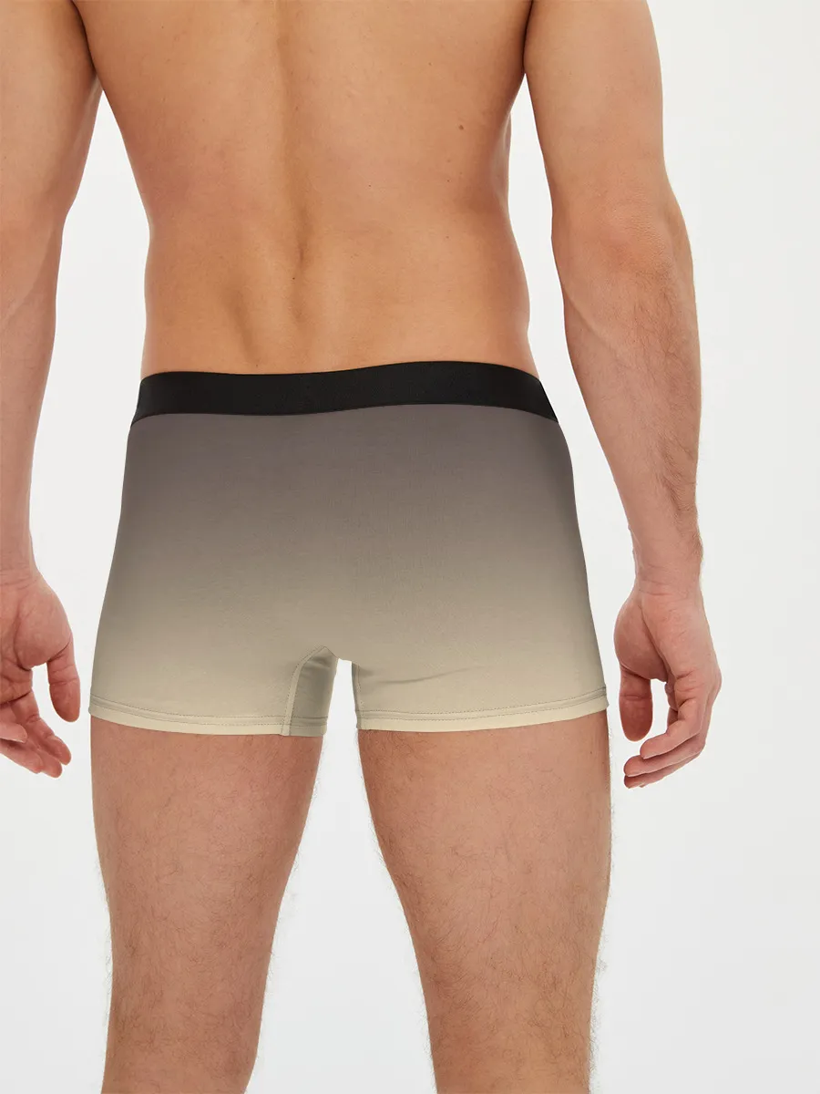 Мужские трусы боксеры / заяц в цветочках