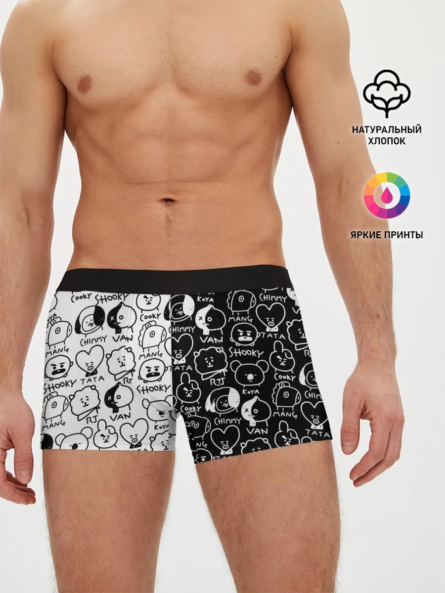 Мужские трусы боксеры / BTS | BT21