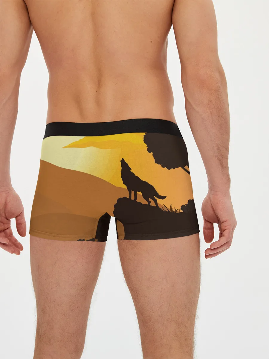 Мужские трусы боксеры / Rust