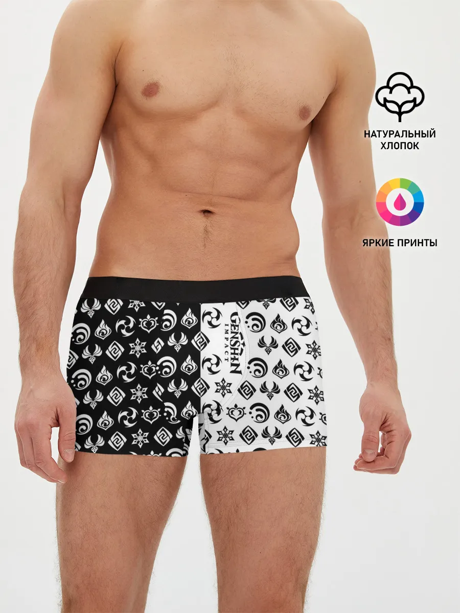 Мужские трусы боксеры / Genshin Impact