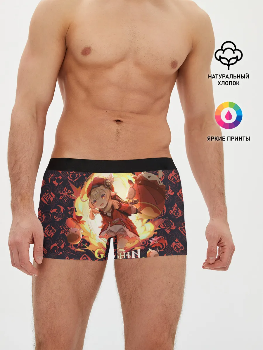 Мужские трусы боксеры / Genshin Impact