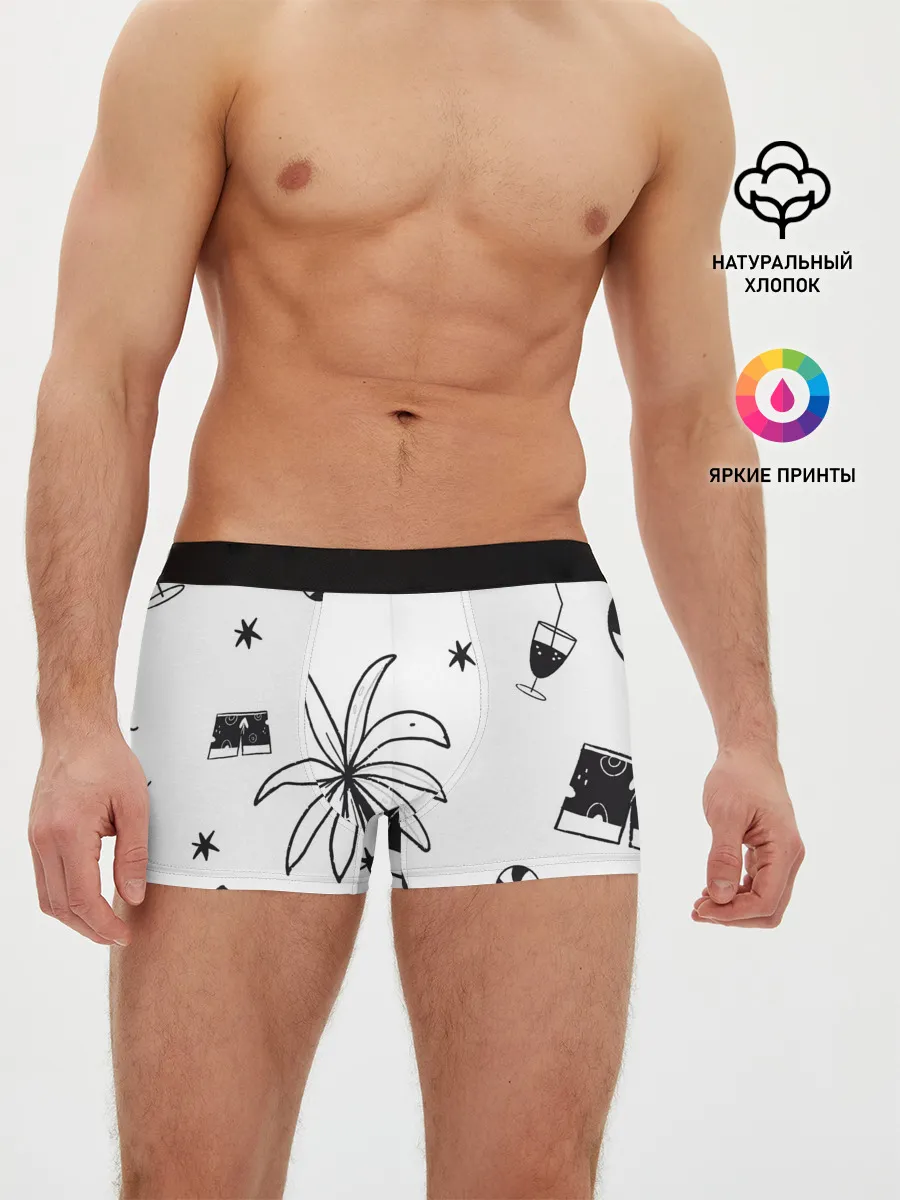 Мужские трусы боксеры / Летние вайбы