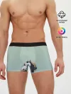 Мужские трусы боксеры / акварельные панды