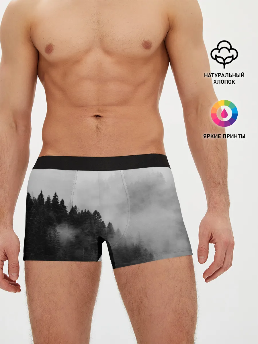 Мужские трусы боксеры / Природа - Лес