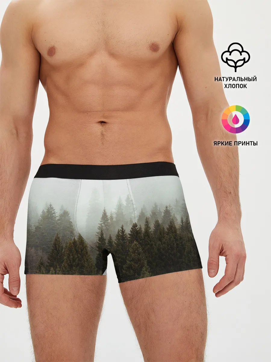 Мужские трусы боксеры / Деревья