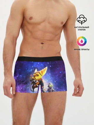 Мужские трусы боксеры / Ratchet & Clank game