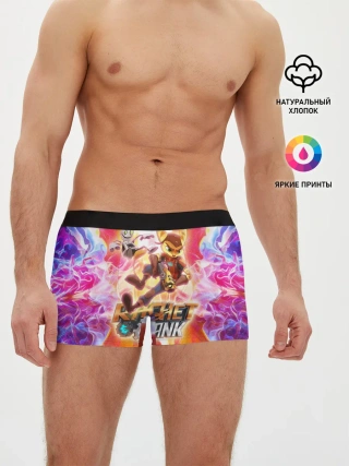 Мужские трусы боксеры / Рэтчет и Кланr игра