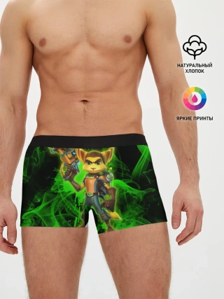 Мужские трусы боксеры / Рэтчет и Кланr