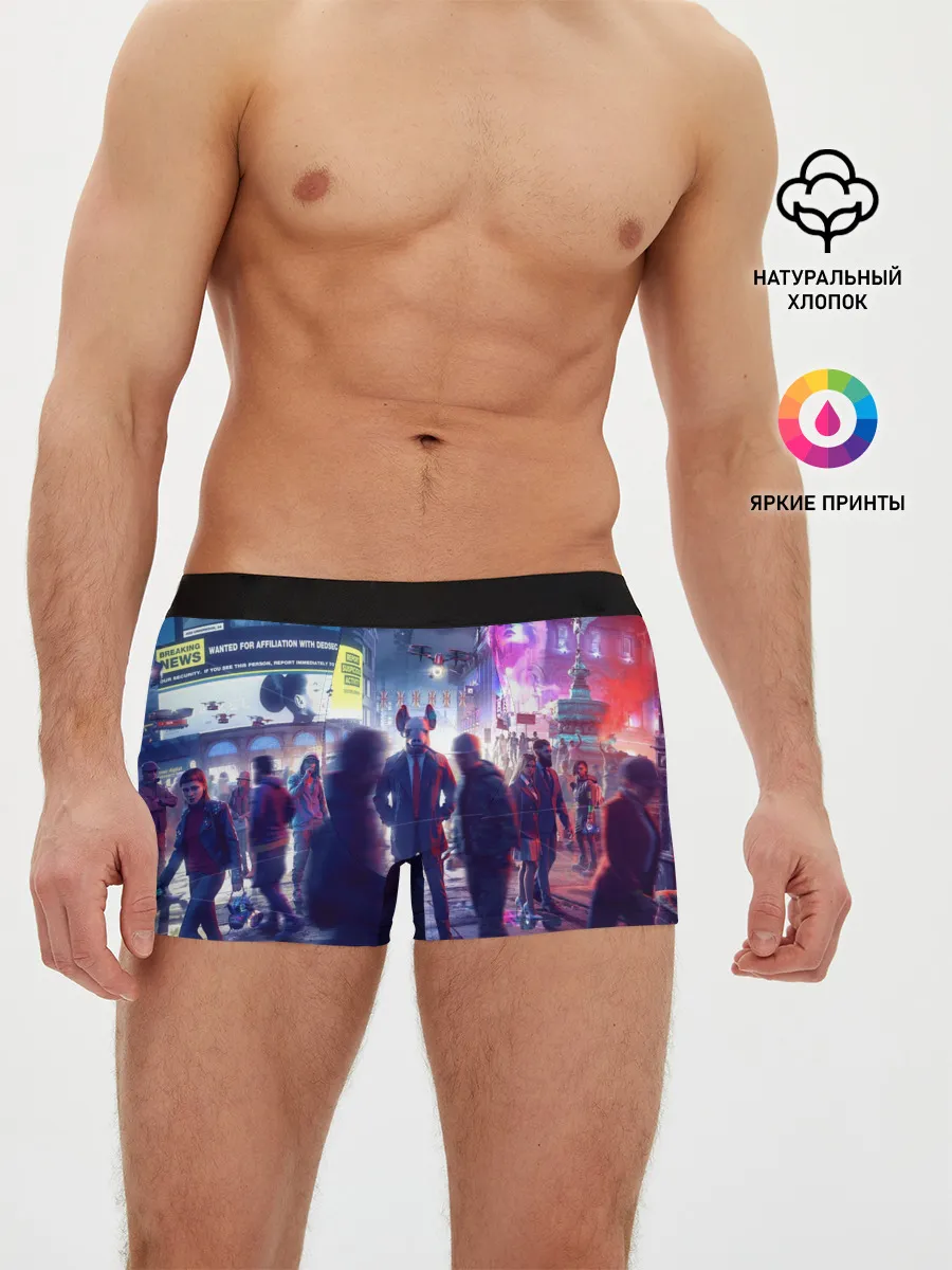 Мужские трусы боксеры / Watch dogs: Legion