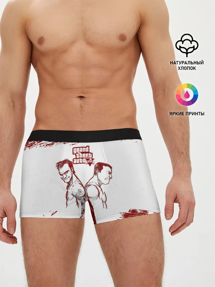 Мужские трусы боксеры / Тревор vs Майкл | GTA 5