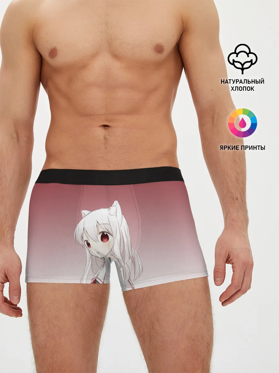 Мужские трусы боксеры / малышка ушки хвост глаза