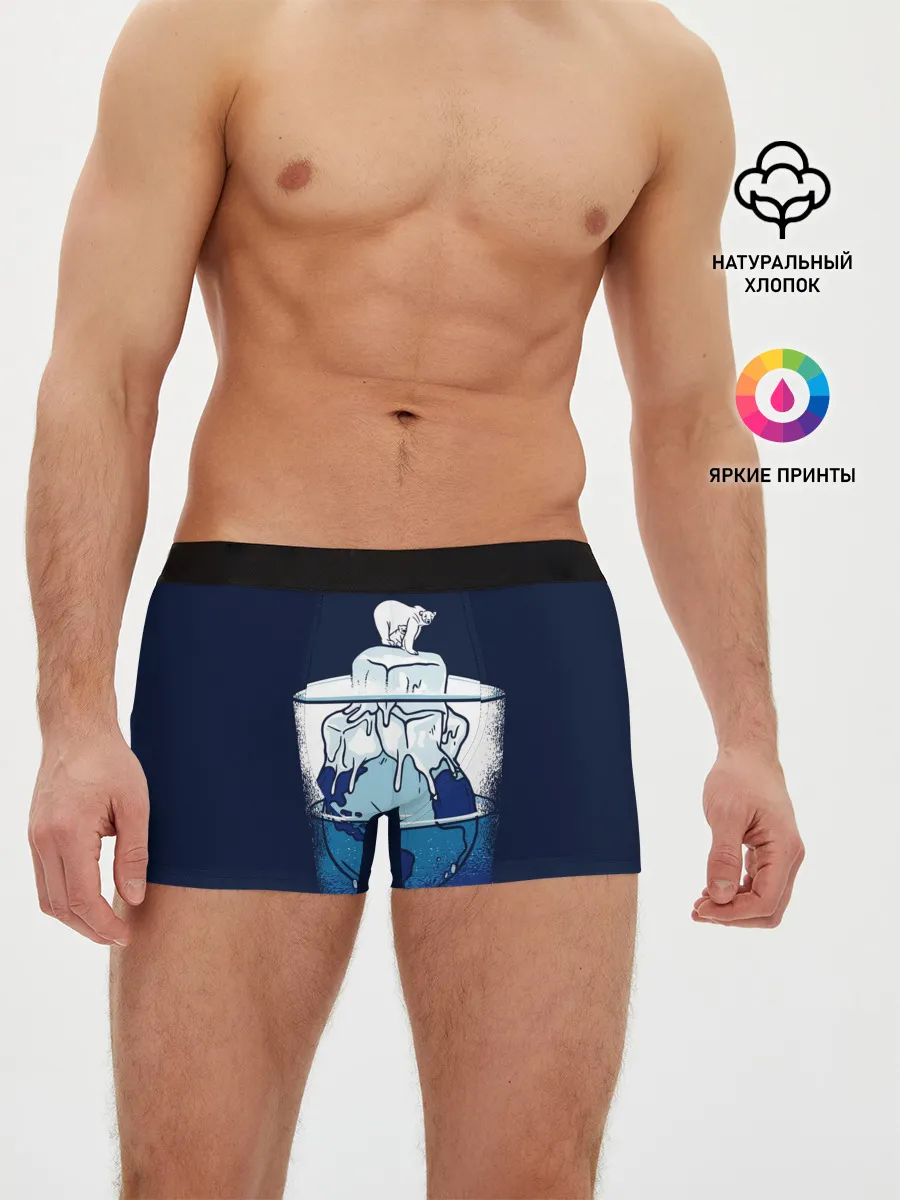Мужские трусы боксеры / Polar Ice Bear