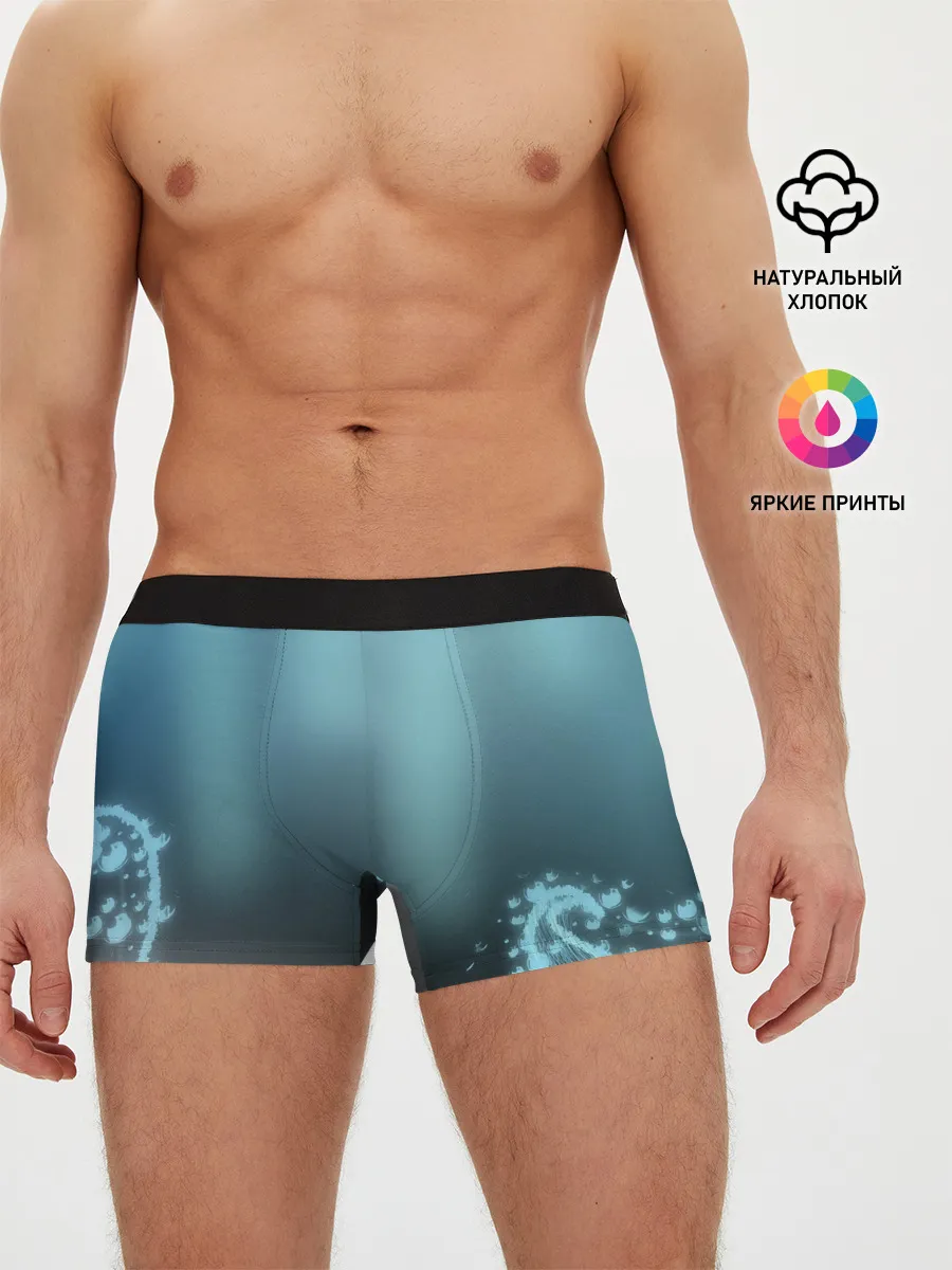 Мужские трусы боксеры / Водяные свечения
