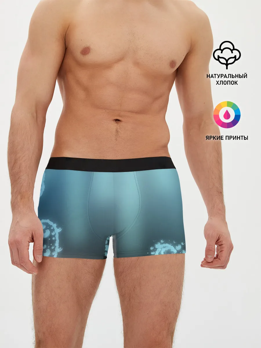 Мужские трусы боксеры / Водяные свечения