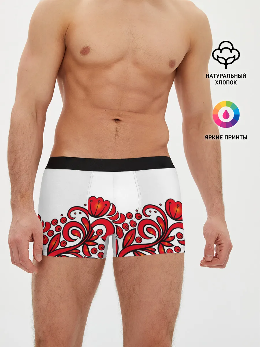 Мужские трусы боксеры / ХОХЛОМА