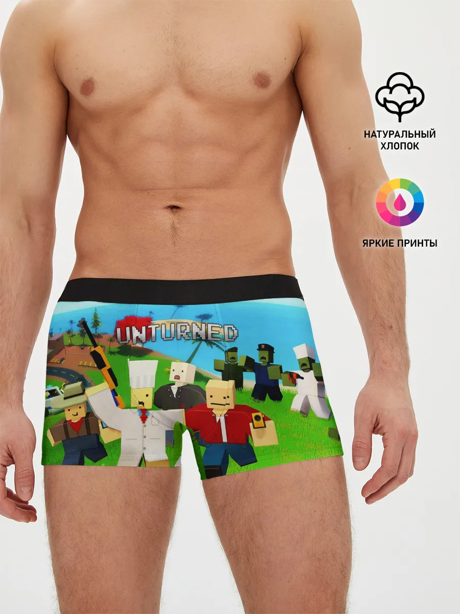 Мужские трусы боксеры / UNTURNED