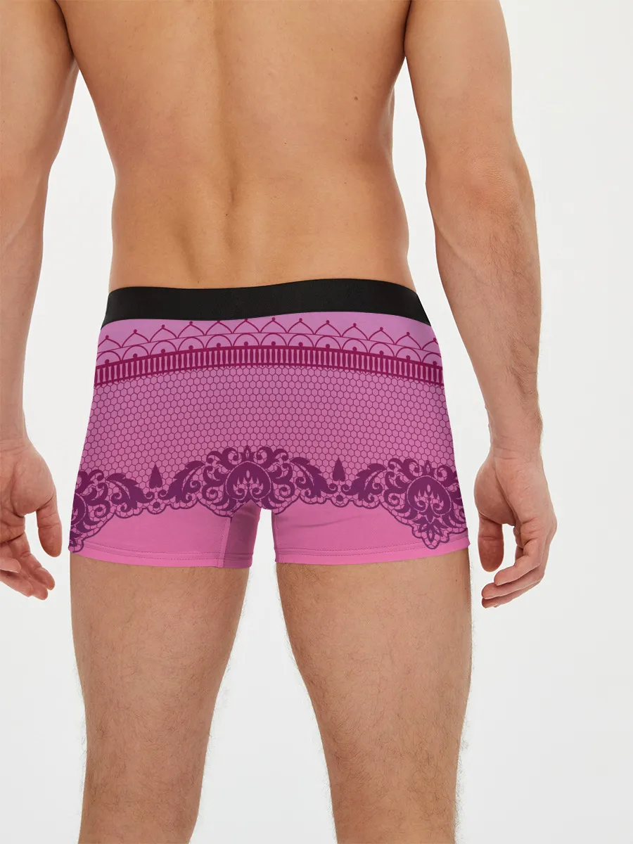 Мужские трусы боксеры / Кружева