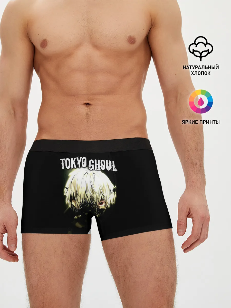 Мужские трусы боксеры / Канеки Кен выглядывает
