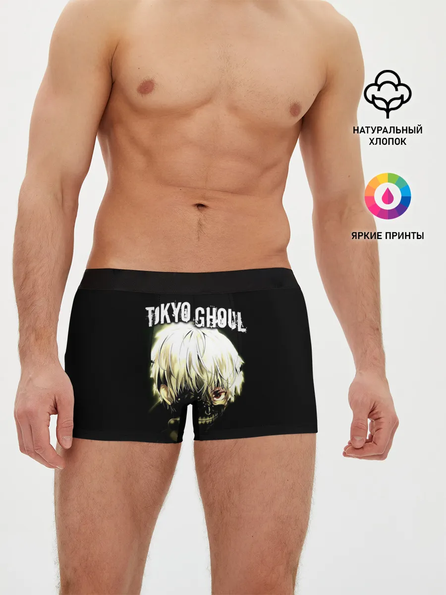 Мужские трусы боксеры / Канеки Кен выглядывает