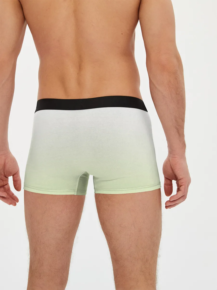 Мужские трусы боксеры / букет рисунок