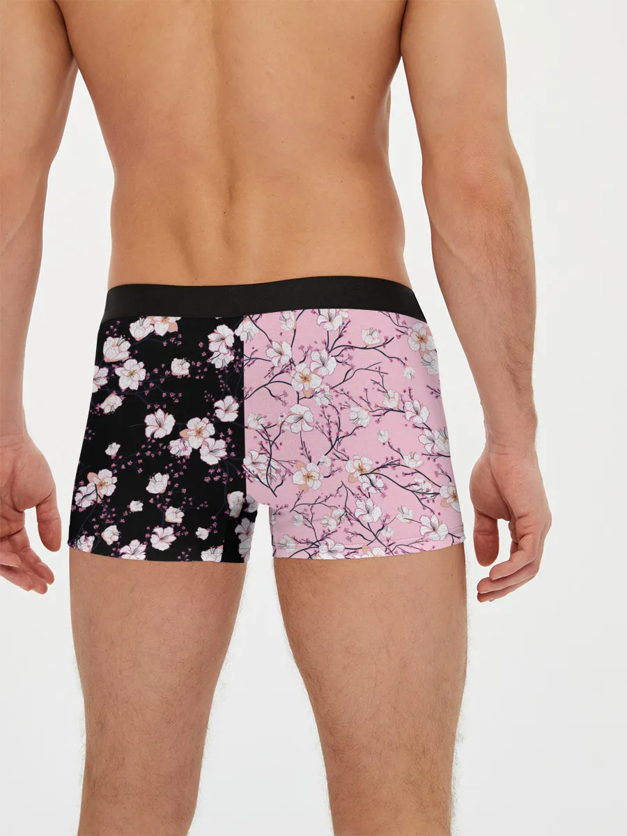 Мужские трусы боксеры / САКУРА | SAKURA | ВИШНЯ