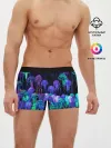 Мужские трусы боксеры / Неоновые медузы