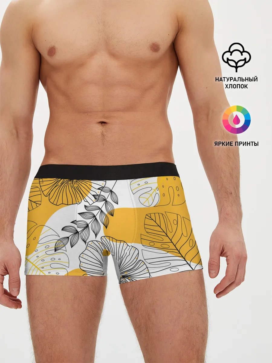 Мужские трусы боксеры / Цветы