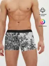 Мужские трусы боксеры / РОЗЫ | ROSES | БАБОЧКИ
