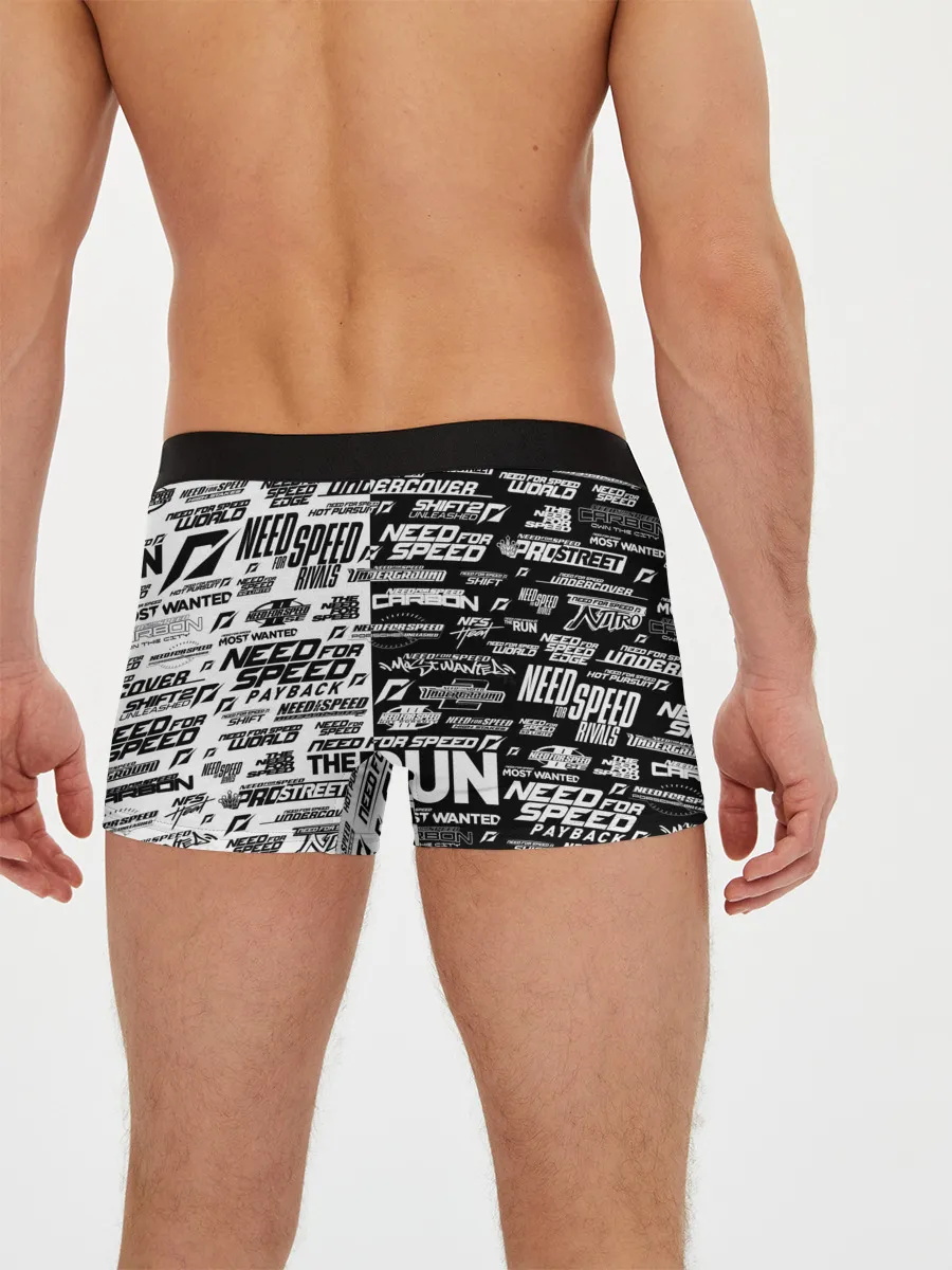 Мужские трусы боксеры / NFS ALL LOGOS