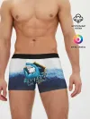 Мужские трусы боксеры / Акула