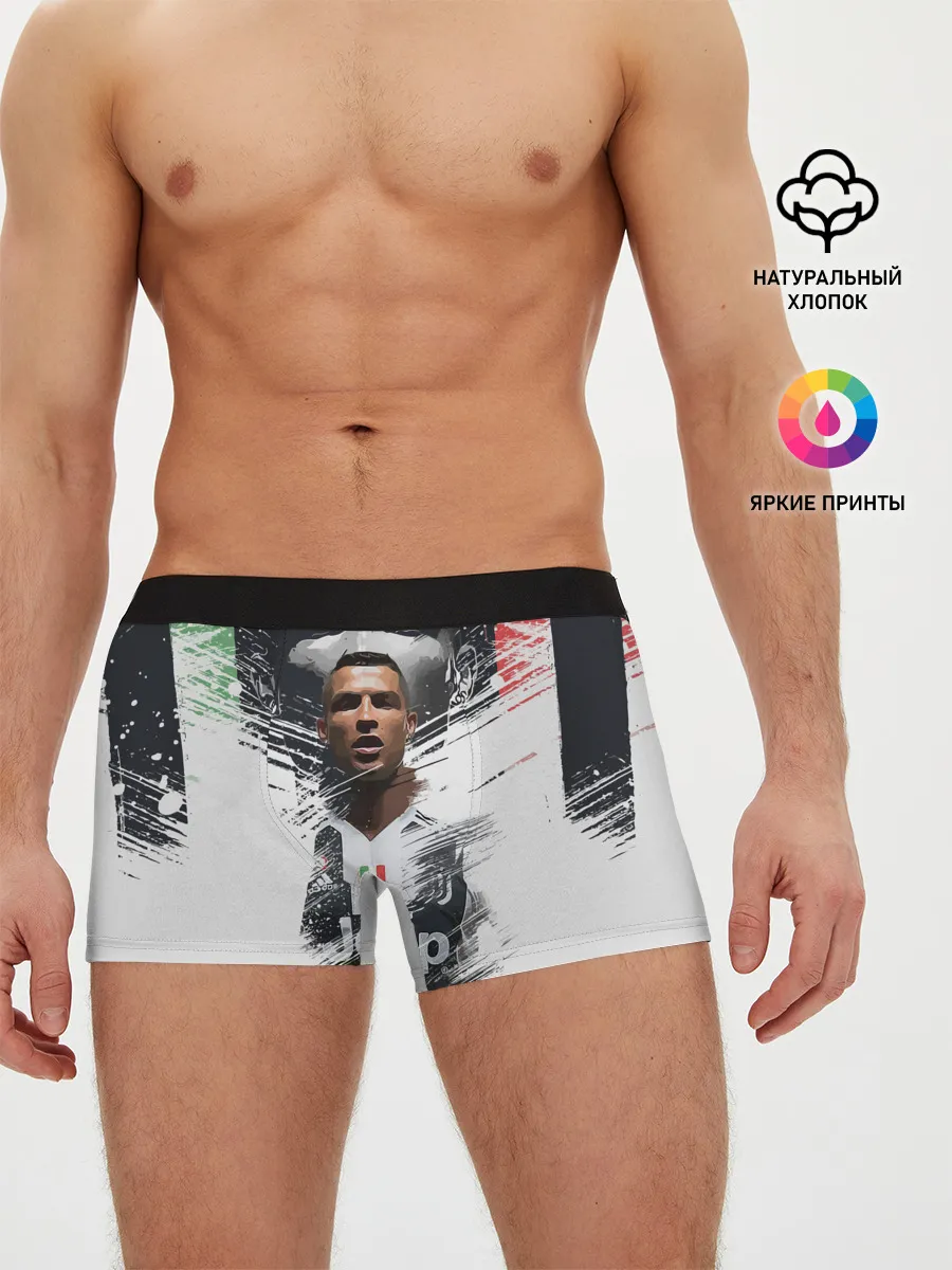 Мужские трусы боксеры / Криштиану Роналду