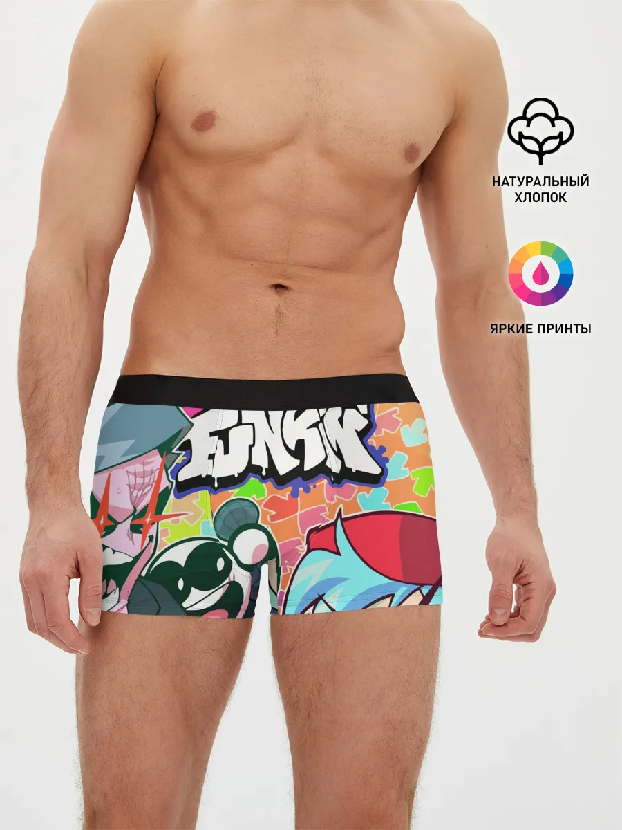 Мужские трусы боксеры / Friday night funkin