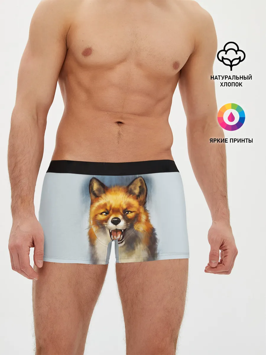 Мужские трусы боксеры / Рыжая лиса