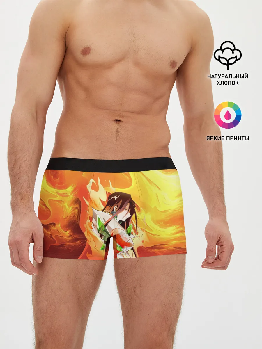 Мужские трусы боксеры / Шаман Кинг | Хао | Зик