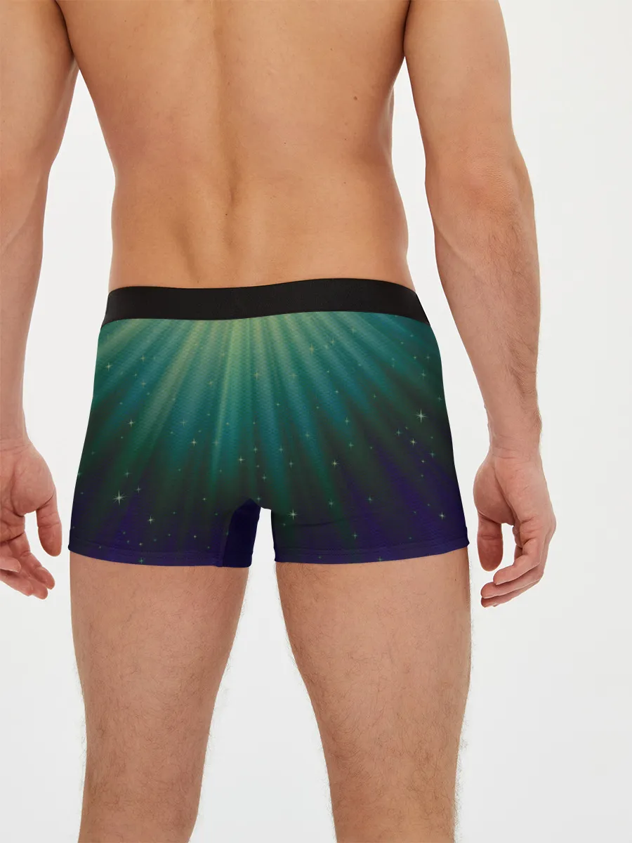 Мужские трусы боксеры / Сияние 3D