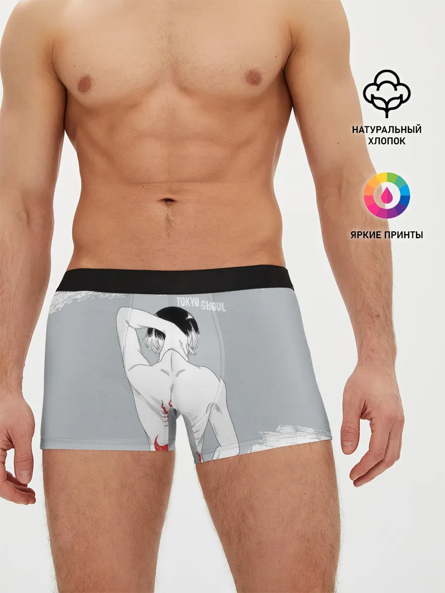 Мужские трусы боксеры / Sasaki kagune tattoo