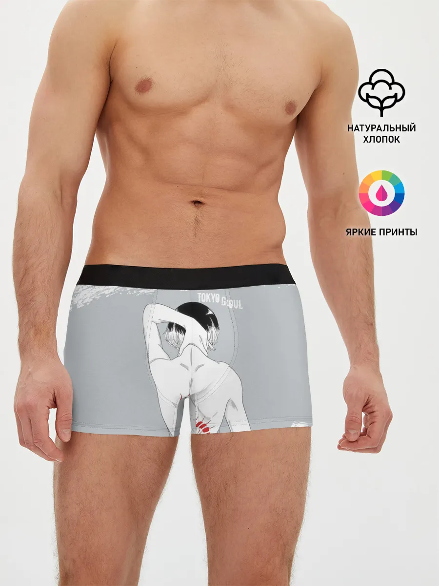 Мужские трусы боксеры / Sasaki kagune tattoo