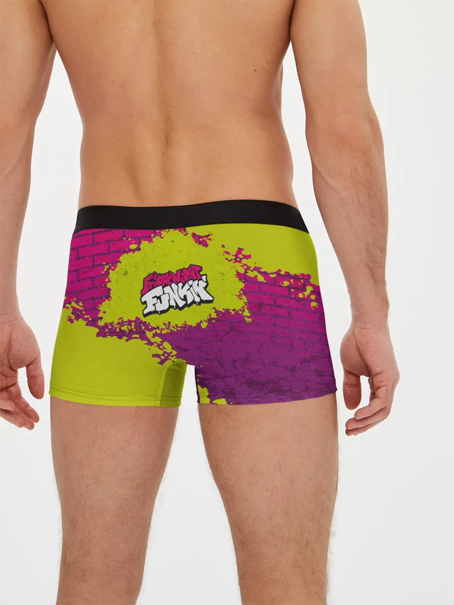 Мужские трусы боксеры / Friday Night Funkin Кислотный