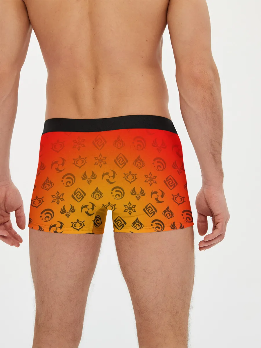 Мужские трусы боксеры / GENSHIN IMPACT